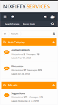 Mobile Screenshot of nixfifty.com